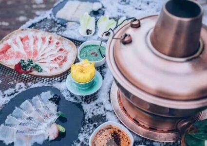 Lẩu hoa cúc Từ Hy Lẩu hoa cúc Từ Hy